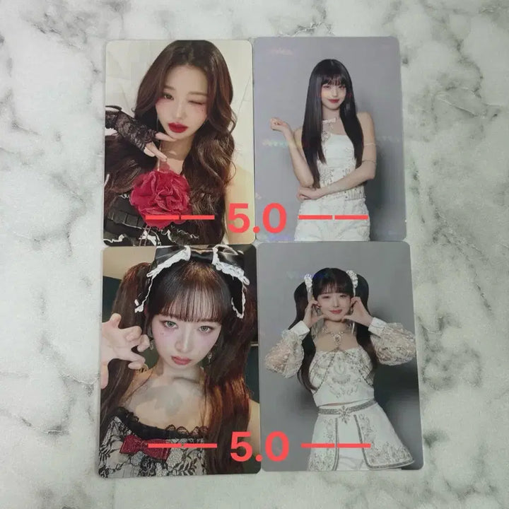 [BUNJANG] IVE Japan Acrylic Photocard Bundle Set / 아이브 일본 재팬 아크릴 포카 2장 일괄