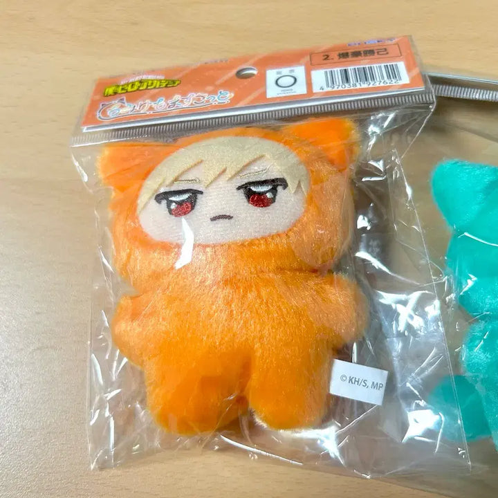 [BUNJANG] My Hero Academia Chimi-kemo Mascot Set: Bakugo, Midoriya / 히로아카 치미케모 마스코트 바쿠고 나히아