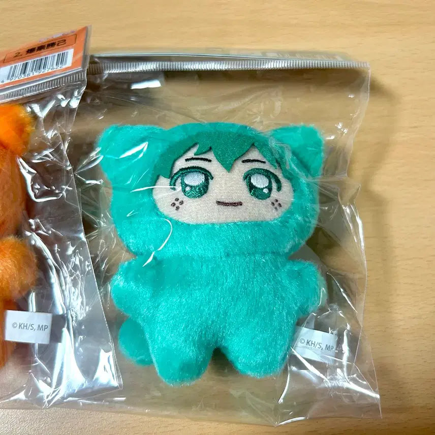 [BUNJANG] My Hero Academia Chimi-kemo Mascot Set: Bakugo, Midoriya / 히로아카 치미케모 마스코트 바쿠고 나히아