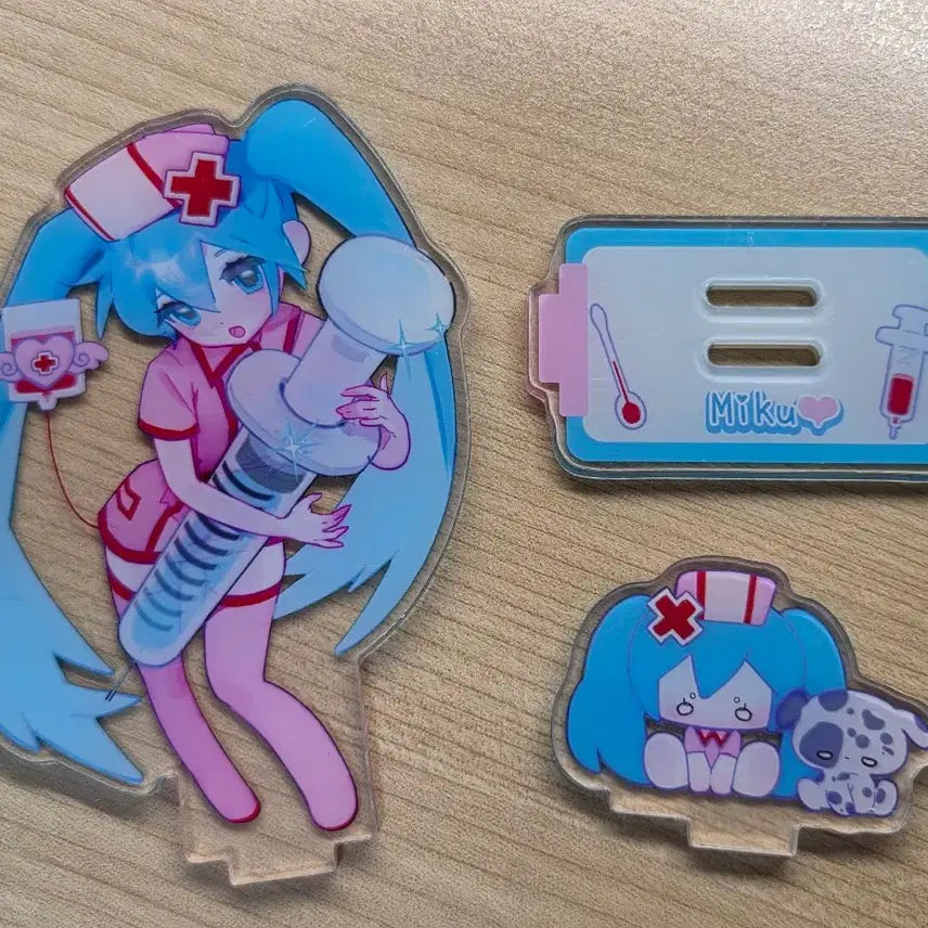 [BUNJANG] Vocaloid Hatsune Miku Acrylic Stand / 연색병동 미쿠 아크릴 스텐드