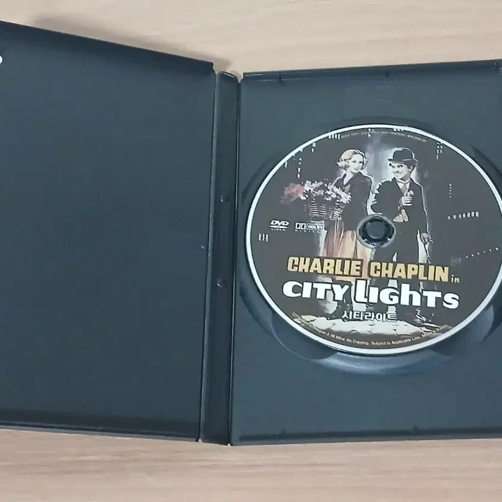 [BUNJANG] Charlie Chaplin City Lights Classic Film DVD / 영화 DVD 시티라이트/클래식 명작 영화/채플린