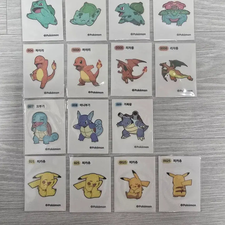 [BUNJANG] Pokemon Sticker Collection / 포켓몬 띠부씰 판매