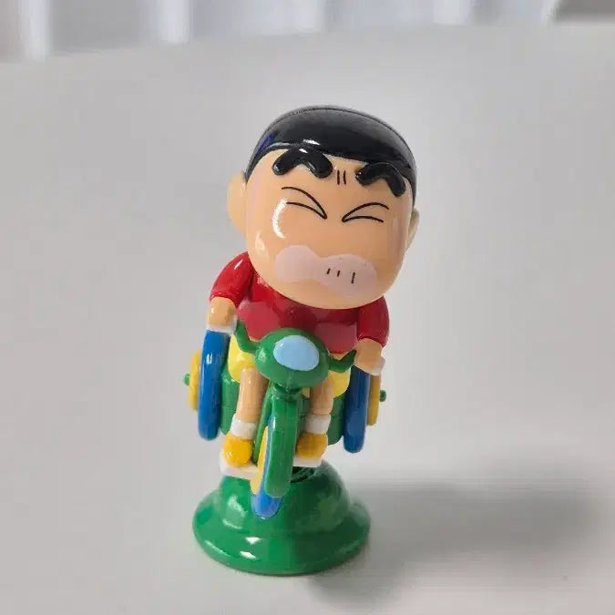 [BUNJANG] Crayon Shin-chan Gacha Bike Figure / 짱구 가챠 흔들 자전거 피규어