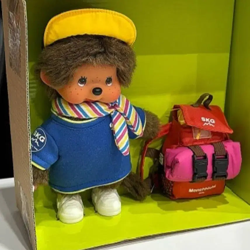 [BUNJANG] Vintage Monchhichi Camping Set (Sealed) / 고전 몬치치 캠핑 인형 세트 미개봉