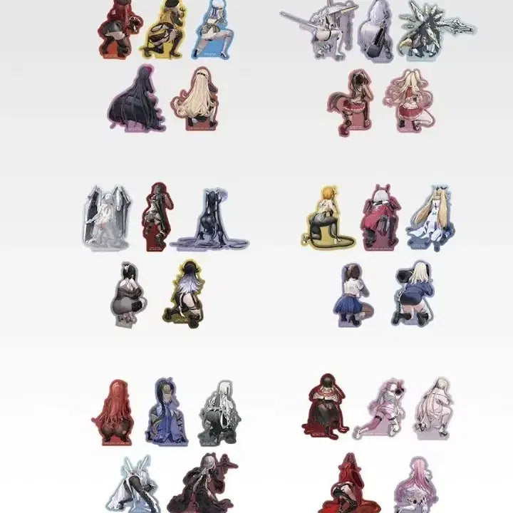 [BUNJANG] Nikke Ichiban Kuji Chapter 6 Prize I Stickers Full Set Bundle / 니케 제일복권 챕터6 I상 스티커 전종 일괄