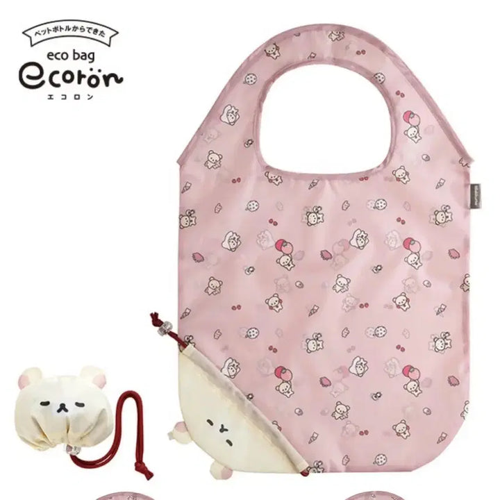 [BUNJANG] San-X Rilakkuma &amp; Korilakkuma Eco Bag / 산엑스 리락쿠마 에코백 장바구니 코리락쿠마