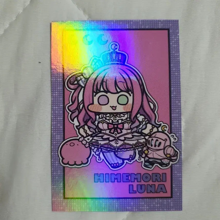 [BUNJANG] Hololive Himemori Luna Hologram Photocard AGF POB / 홀로라이브 히메모리 루나 홀로그램 포토카드 애니플러스 특전