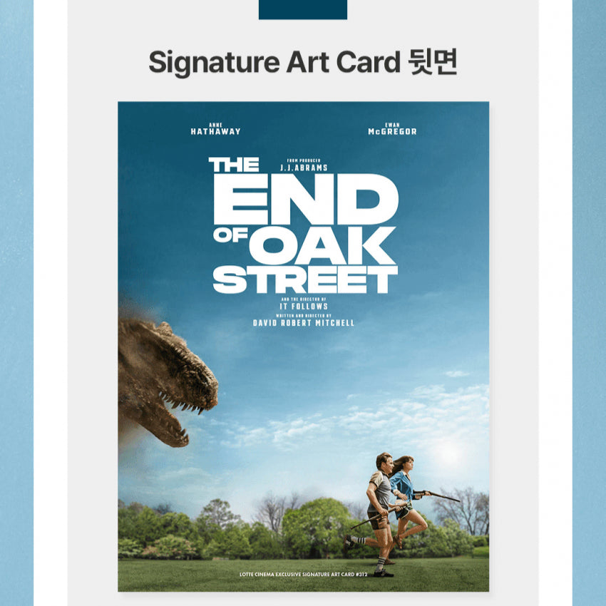 [BUNJANG] Last Day on Oak Street Lenticular Art Card No. 312 / 오크 스트리트의 마지막 날 렌티큘러 아트카드 No.312