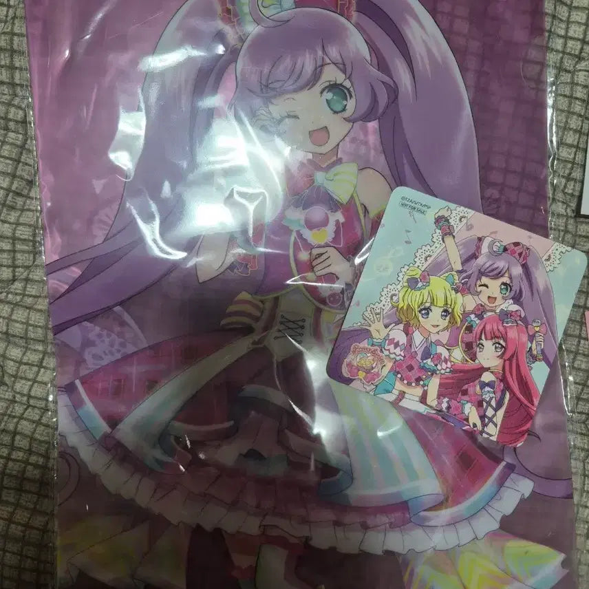 [BUNJANG] PriPara Lala Clear File &amp; Solami Smile Coaster Set / 프리파라 라라 클리어파일 판매합니다.