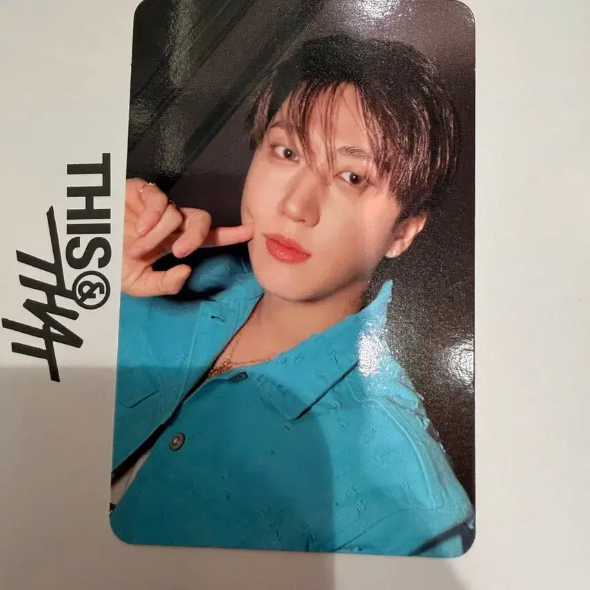 [BUNJANG] Stray Kids Changbin THAT ver. Album Photocard / 스트레이 키즈 디스앤댓 THAT ver. 창빈 앨포