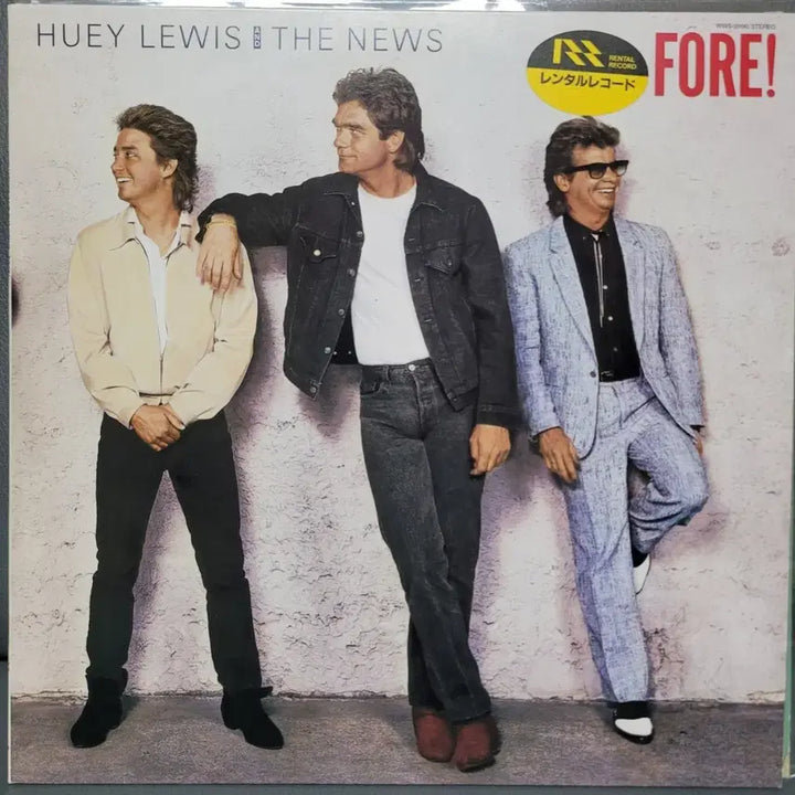[BUNJANG] Huey Lewis &amp; The News Fore! LP (Import) / (수입LP) 휴이 루이스 앤 더 뉴스 Fore! LP