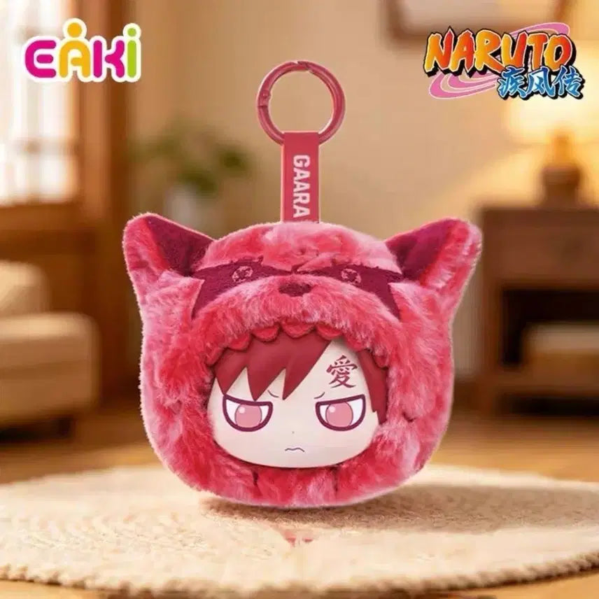 [BUNJANG] Eaki Naruto Gaara Earphone Pouch Keyring / eaki 나루토 가아라 이어폰 파우치 키링