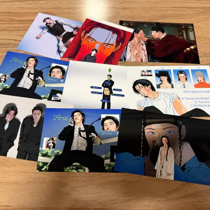 [BUNJANG] Joo Pyeong (Jupyeong) Printy Photocard Bundle Set / 주의평화 주평 프린티 9장 일괄