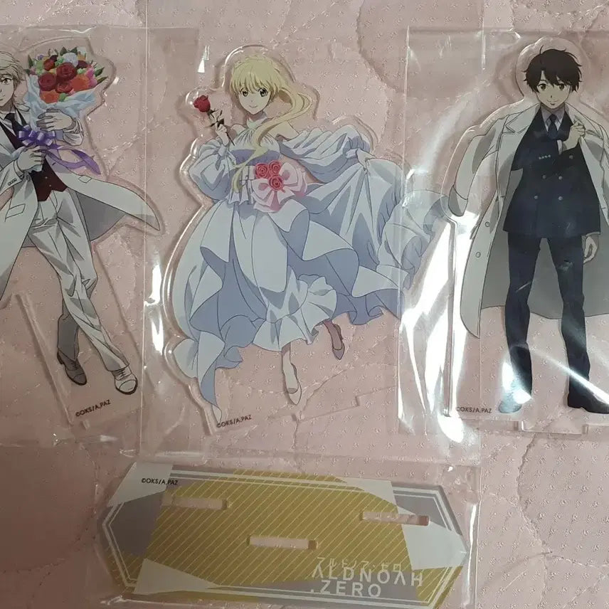 [BUNJANG] Aldnoah.Zero Kaizuka Inaho &amp; Slaine Troyard Wedding Acrylic Stand / 알드노아제로 카이즈카 이나호 슬레인 트로이어드 아세일럼 아크릴스탠드
