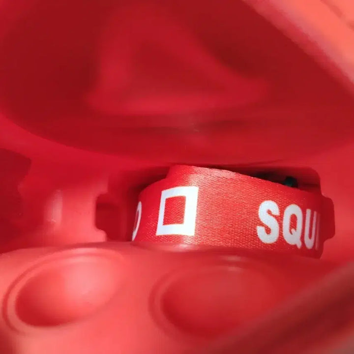 [BUNJANG] Squid Game Circle Push Pop Coin Pouch / 오징어게임 동그라미 푸쉬팝 크로스 동전지갑