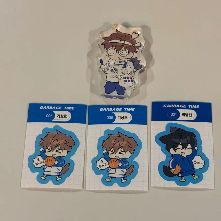 [BUNJANG] Garbage Time Samra Otakusango Corotto Bang Sang Sticker / 가비지타임 삼라님 오타쿠상호 코롯토 뱅상 스티커