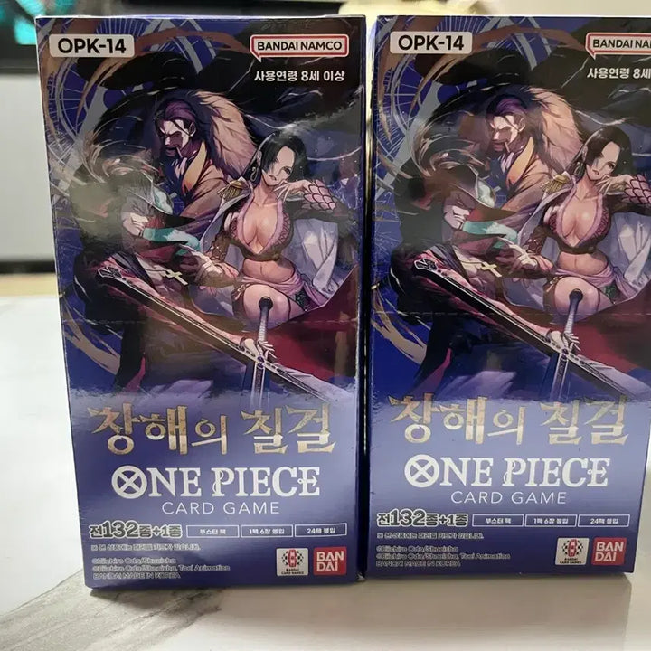 [BUNJANG] One Piece Card Game Opulence of the Seven Seas OPK-14 Sealed / 원피스 카드 게임 창해의 칠결 OPK-14 슈링크 o