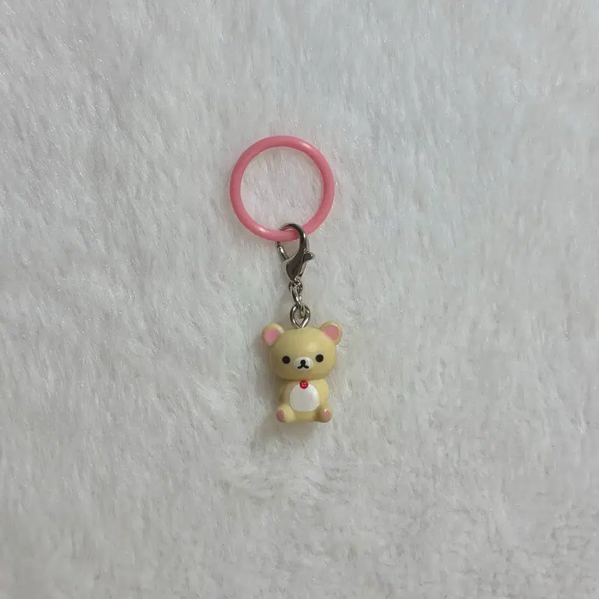 [BUNJANG] Rilakkuma Korilakkuma Mini Mascot Charm (Unused) / 미사용 새상품 리락쿠마 앉은 앉아 있는 코리락쿠마 미니 기본 마스코트 메지루시 가챠 키링