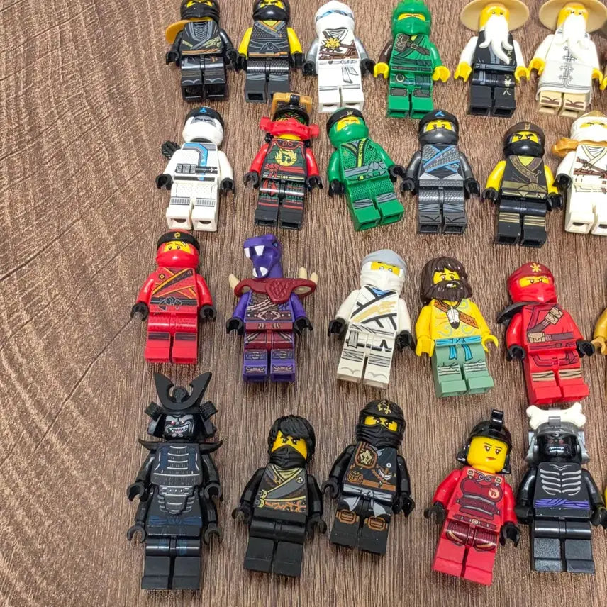 [BUNJANG] LEGO Ninjago Minifigure Bundle (27 pcs) / 레고 닌자고 미니피규어 27개 일괄