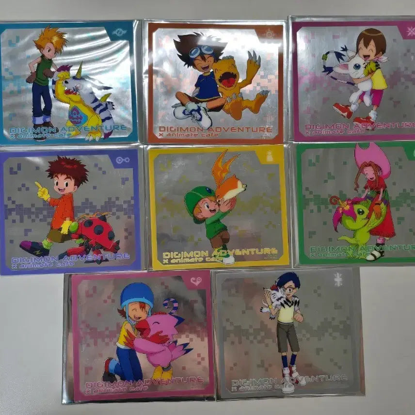 [BUNJANG] Digimon Adventure x Animate Cafe Collaboration 50,000 KRW Purchase Bonus Full Set / 디지몬 어드벤처 x 애니메이트 카페 콜라보 5만원 구매특전 풀세트