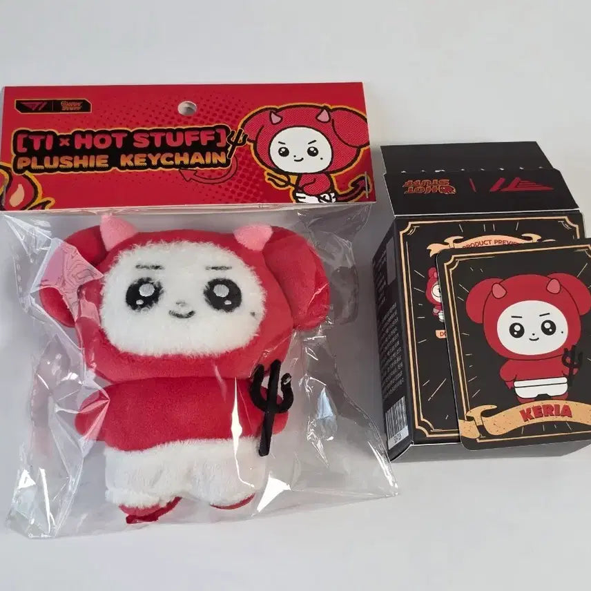[BUNJANG] T1 Faker Keria Hot Stuff Collaboration Figure Set / T1 티원 홈그라운드 홈그 hot stuff 케리아 keria 인형 + 피규어 판매