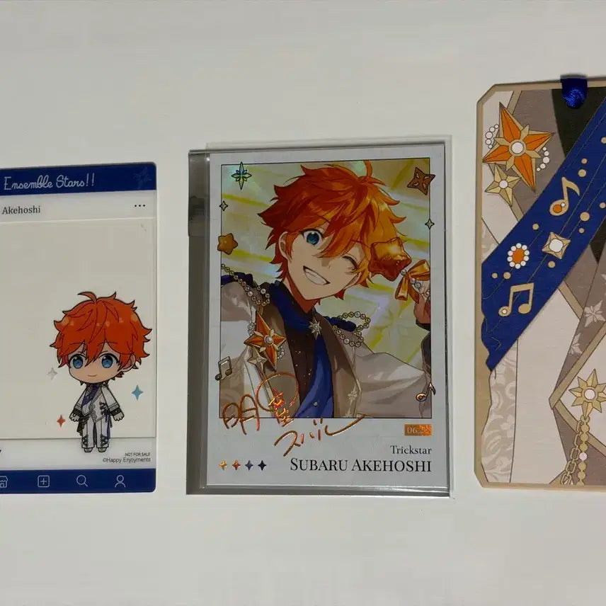[BUNJANG] Ensemble Stars Akihito Subaru Polaroid Bundle Set / 앙스타 모펀 팝업 아케호시 스바루 폴라로이드+7특전+책갈피 일괄