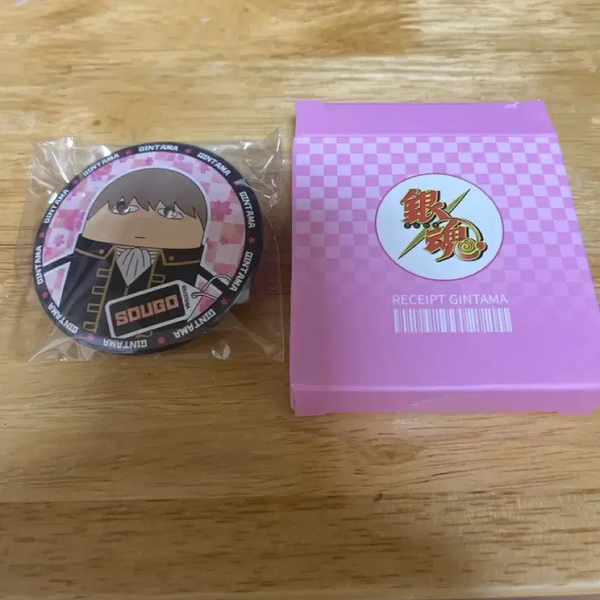 [BUNJANG] Gintama Shanghai Limited Sparkle Can Badge Okita Sougo / 은혼 상하이 한정 반짝캔뱃지 소고