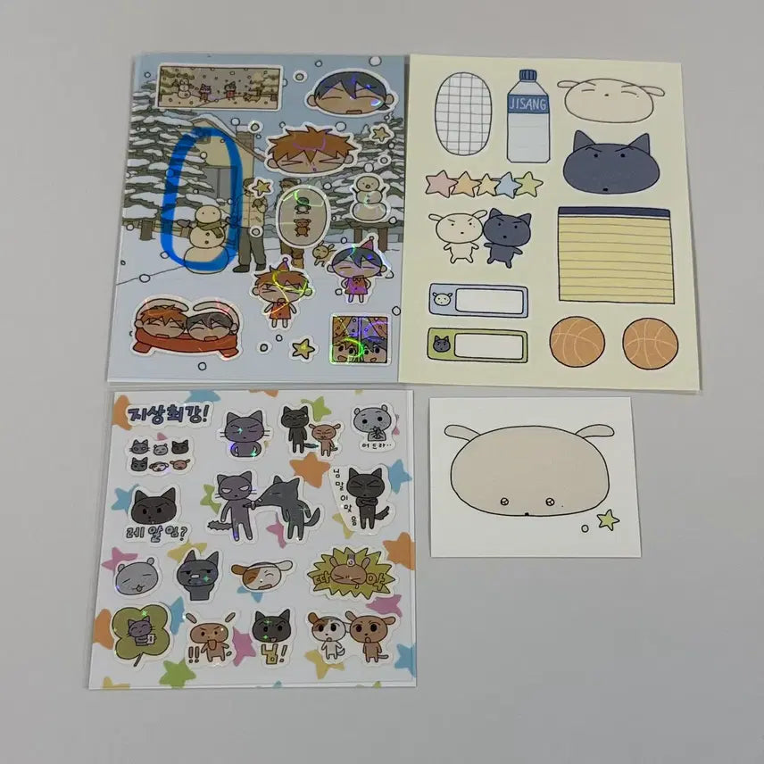 [BUNJANG] Garbage Time Salgyal Sangbaeng Sticker (Moda-ji) / 가비지타임 살걀님 상뱅 스티커 모조지