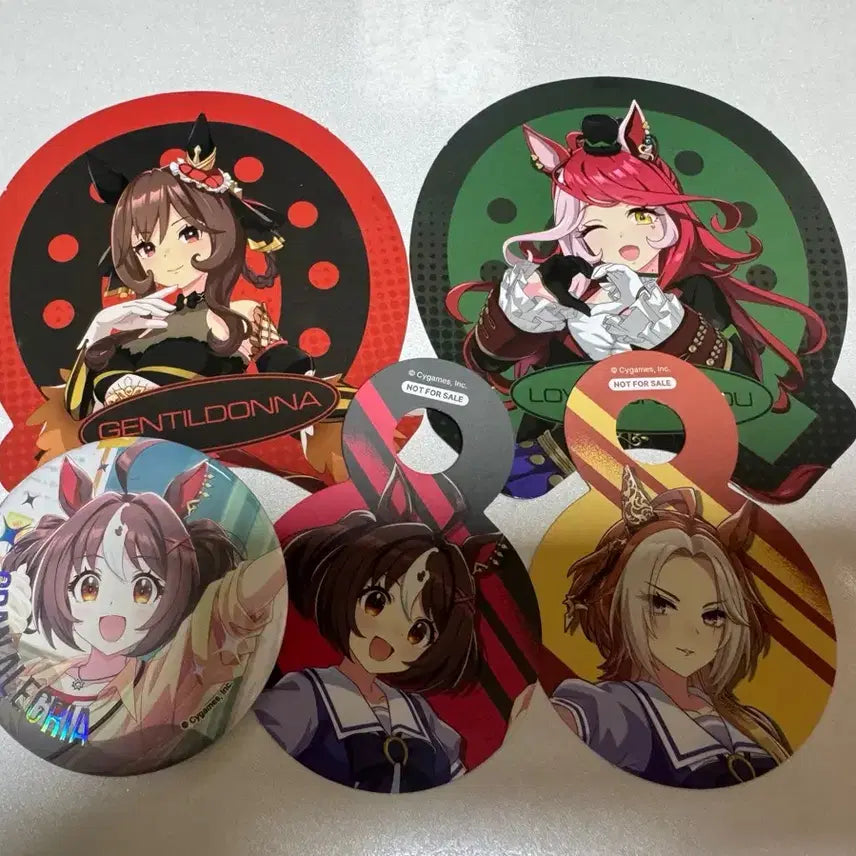 [BUNJANG] Uma Musume Collaboration Cafe Goods Bundle Set / 우마무스메 콜라보 카페 굿즈
