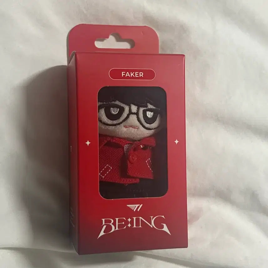 [BUNJANG] T1 Faker 10cm Plush Keychain / T1 티원 페이커 10cm 인형 키링