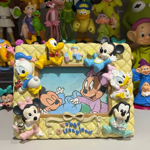 [BUNJANG] Disney Mickey & Minnie Baby Photo Frame / 디즈니 미키 미니 베이비 액자