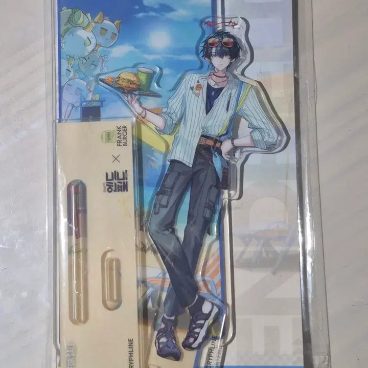 [BUNJANG] Arknights Endfield Frank Burger Camus Collaboration Acrylic Stand / 명일방주 엔드필드 프랭크 버거 카뮤 콜라보 아크릴 판매합니다!