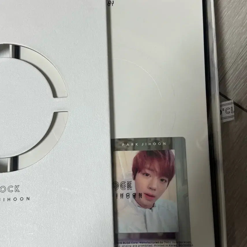 [BUNJANG] Park Jihoon Oclock Album Full Set / 박지훈 어클락 앨범 풀구성
