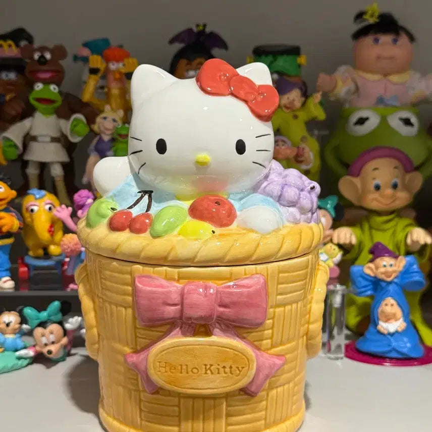 [BUNJANG] Kitty Cookie Jar / 키티 쿠키자