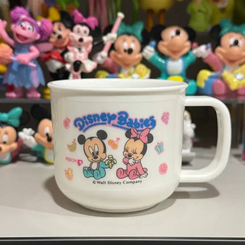 [BUNJANG] Disney Mickey Mouse &amp; Minnie Mouse Baby Cup / 디즈니 미키마우스 미니마우스 베이비 컵