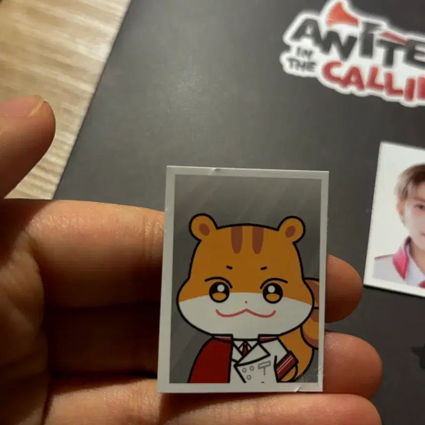 [BUNJANG] ATEEZ Hongjoong In the Call Profile Holder Set / 에이티즈 홍중 인더콜링 프로필 홀더 세트