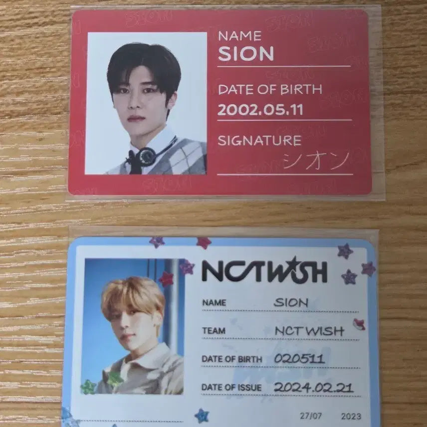 [BUNJANG] NCT WISH Sion Rastart Wish Luggage Tag ID Photocard / 엔시티위시 시온 라스타트 wish 러기지택 id 포토카드