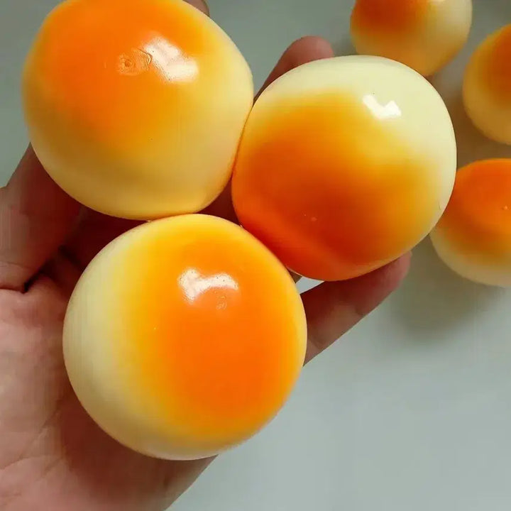 [BUNJANG] Set of 10 "Morning Bread" Crunchy Scented Rubber Balls / [현물] 모닝빵 크런치 슬랑이 외피