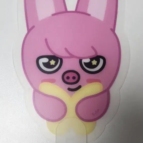 [BUNJANG] Run It Seoul Entrance Kit Piggy Character Fan / 런잇서울 입장키트 부채 돼끼