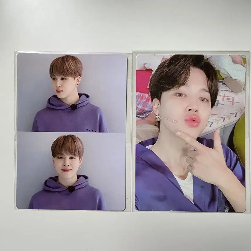 [BUNJANG] BTS Jimin Merchandise Box Photocard Bundle Set / 방탄 지민 머치박스 포카  일괄양도해요