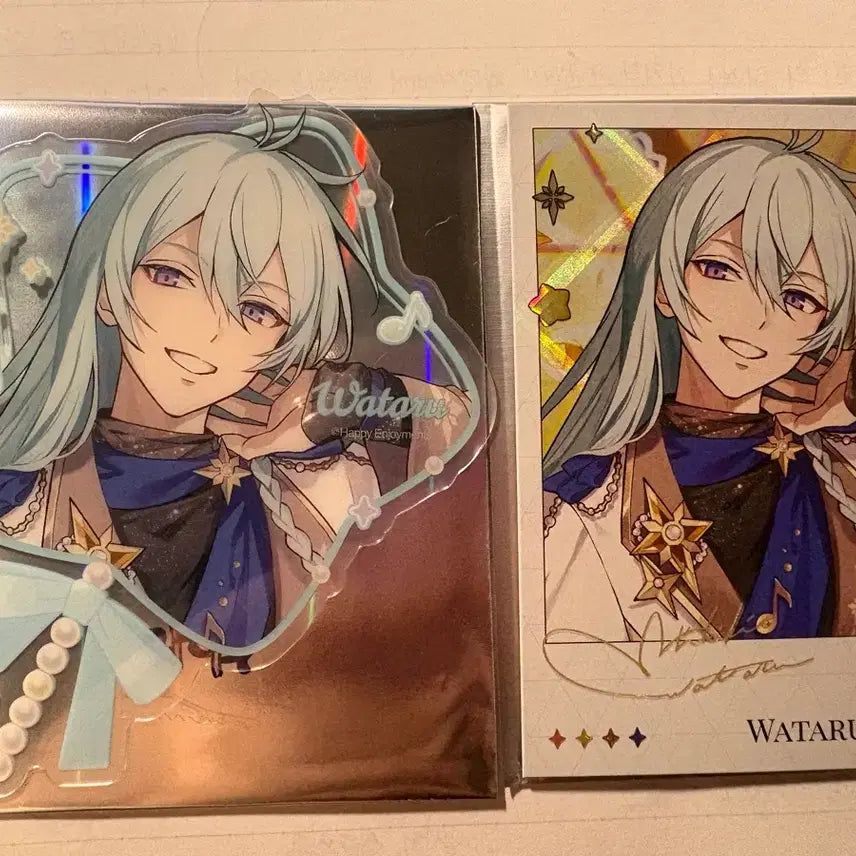 [BUNJANG] Ensemble Stars! Wataru 10th Anniversary Pop-up Starry Clear Card Bundle Set / 가격내림x 일괄 앙스타 와타루 10주년 팝업 폴라로이드 카드 스타별 클리어카드