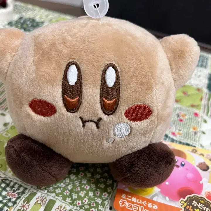 [BUNJANG] Brown Kirby Plush 11cm / 갈색 커비 인형 11cm