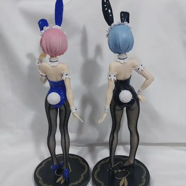[BUNJANG] Re:Zero Rem &amp; Ram Bunny Girl Figure Set Furyu B-CUTE / 리제로 렘 람 버니걸 피규어 세트 후류 비큐트 바니걸 애니 미소녀 Furyu bicute