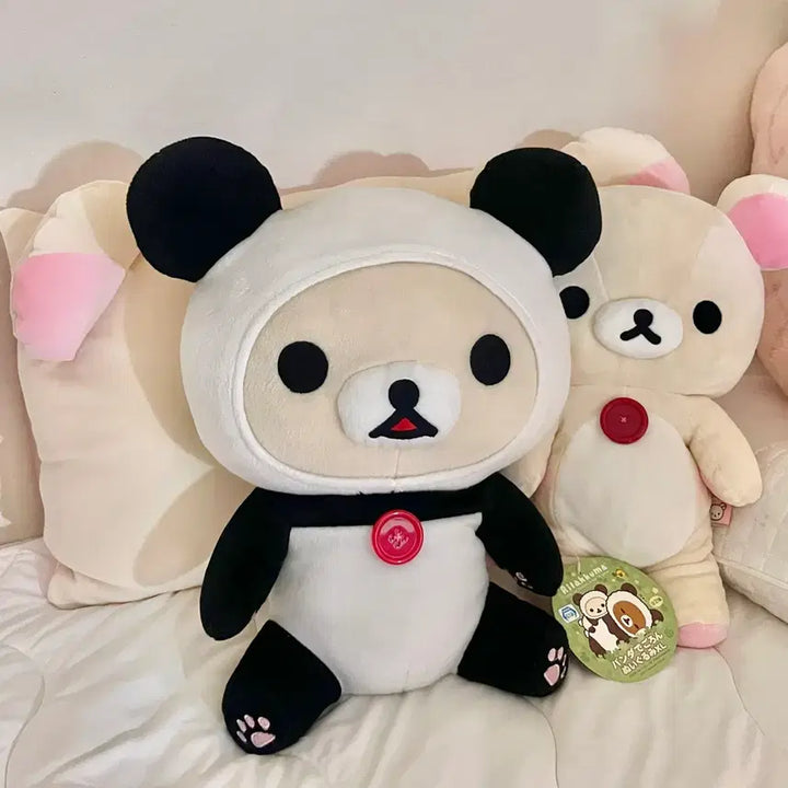 [BUNJANG] Classic Korilakkuma Panda Plush (Approx. 34cm) / 고전 코리락쿠마 판다 인형