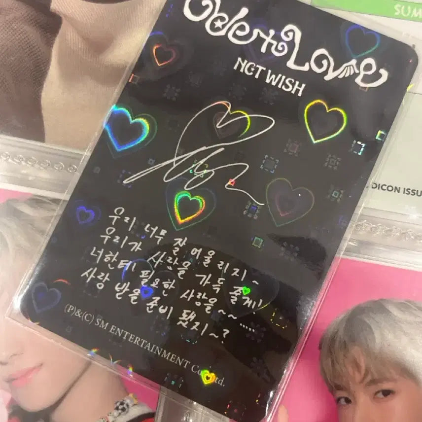 [BUNJANG] NCT-WISH Yushi Anterose Odd to Love Photocard / 엔시티위시 유우시 안테로스 오드투러브포카