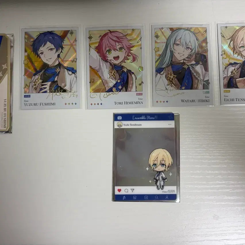 [BUNJANG] Ensemble Stars 10th Anniversary Spotlight on Stage! MoFun Pop-up Event Limited Exclusive Clear Photocard &amp; Polaroid Bundle Set / 앙스타 10주년 스포트라이트 온 스테이지 모펀 팝업 7만원 특전 투명 포카 입장특전 폴라로이드 피네 에이치 와타루 유즈루 토리 일괄