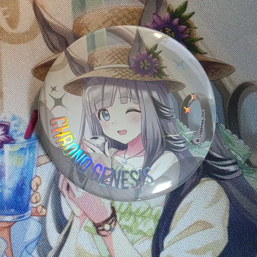 [BUNJANG] Uma Musume Aniplex Collaboration Can Badge (Chrono Genesis) / 우마무스메 애니플러스 콜라보 캔뱃지 판매