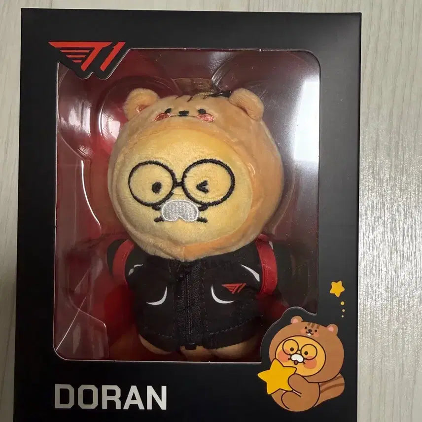 [BUNJANG] T1 Doran 2026 Choi "Doran" Hyeon-joon Plush Toy with Photocard (New) / 2026 T1 도란 춘식이 인형 (포카포함새상품)