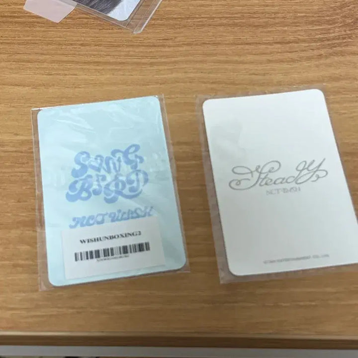 [BUNJANG] NCT WISH Sakuya Ryo Unit Photocard Songbird Steady Countdown Bundle Set / 엔시티 위시 사쿠야 료 유닛 포카 송버드 스테디 카운트다운 미개봉 일괄