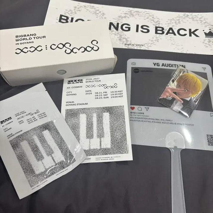 [BUNJANG] Big Bang 20th Anniversary First Concert Gift Set &amp; Lightstick / 빅뱅20주년 첫콘 기프트세트